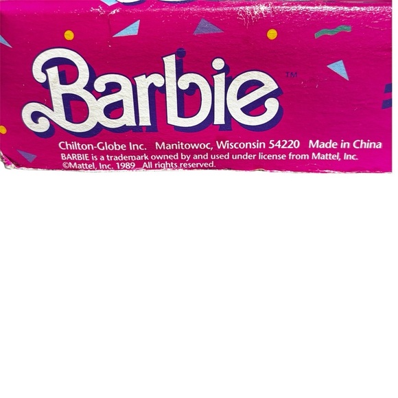 Vintage Barbie 16 pieces China Dinner Set Toys 1989 Pretend Play Porcelain - Picture 5 of 6